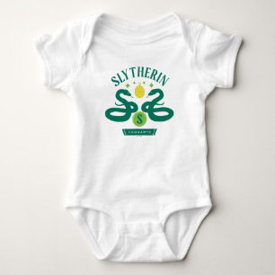 Body Para Bebê Bolsa de Cobra Dupla da Casa SLYTHERIN™ Gráfica