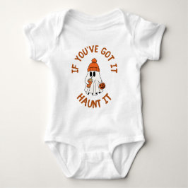 Body Para Bebê Bolsa de Dia das Bruxas Fantasmas Bonitas com Víbl