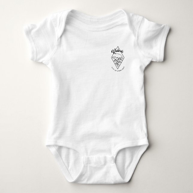 Body Para Bebê Bolsinho de Velaris (Frente)