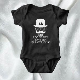 Body Para Bebê Bom Senhor, Eu Acredito Que Quebrei Meus Pantalhõ
