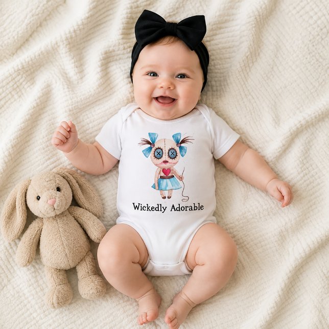 Body Para Bebê Boneca Voodoo Fofa Diabolicamente Adorável (Criador carregado)