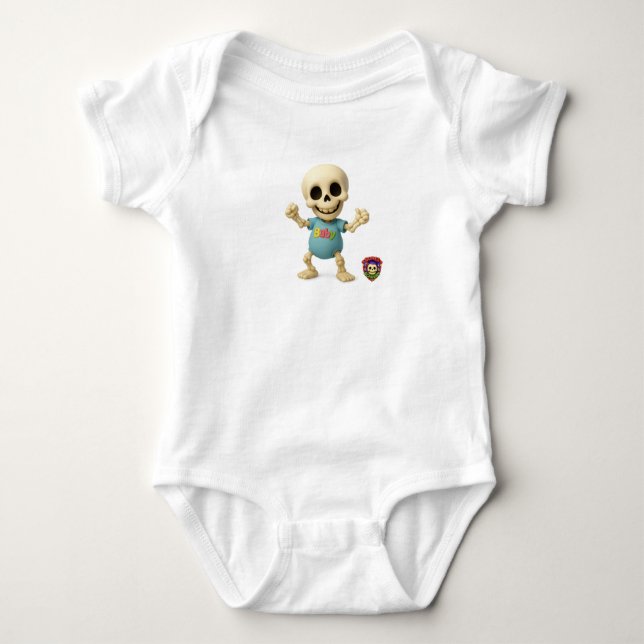 Body Para Bebê Bones Academy Baby (Frente)