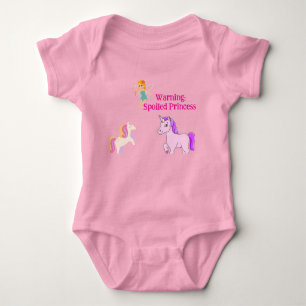 Body Para Bebê Bonita "Princesa Maldita" Bebê Boneca Bonita - Uni