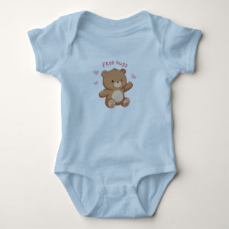 Body Para Bebê Bonitinho De Arame De Urso De Teddy