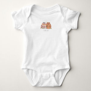 Body Para Bebê Bonito Bebê Um Pedaço - Eu Amo Gatos