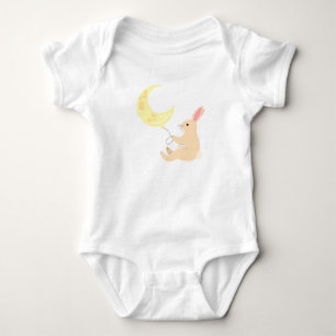 Body Para Bebê Bonito Bunny Moon Bebê Bonito