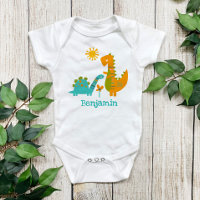 Bonito Dinossauros Kawaii Nome Turquesa