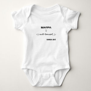 Body Para Bebê Bonito, Favorecido e Abençoado