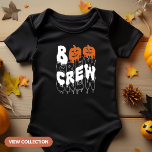 Body Para Bebê Boo Crew Halloween Matando Família