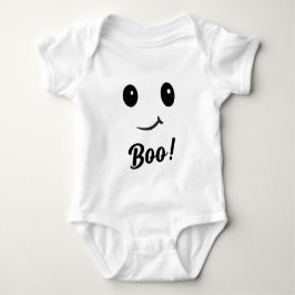 Body Para Bebê Boo! Figurino do Fantasma do Bebê Confortável