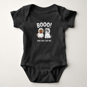 Body Para Bebê Boo Você Não Pode Me Comer Cachorros E Gatos Funny