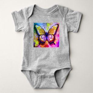 Body Para Bebê Borboleta