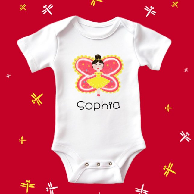 Body Para Bebê Borboleta (Criador carregado)