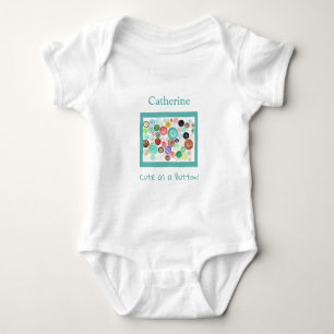 Body Para Bebê Botões!