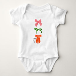 Body Para Bebê Bow Jolly Little Things Natal