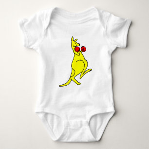 Body Para Bebê Boxing Kangaroo