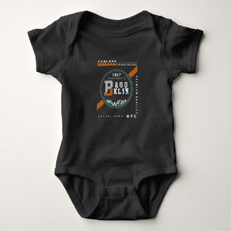Body Para Bebê Brooklyn Marca Urbana Bebê Bodysim: Estilo Adoráve