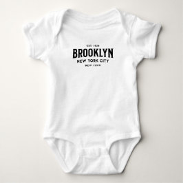 Body Para Bebê Brooklyn Nova York