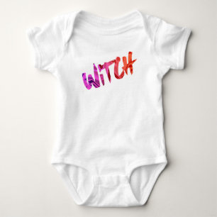 Body Para Bebê Bruxa
