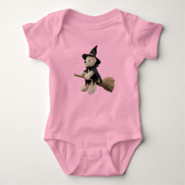 Body Para Bebê Bruxa Ursinho Teddy Fofo