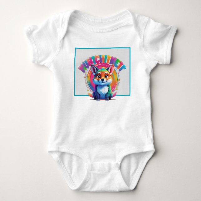Body Para Bebê bubby 3D (Frente)