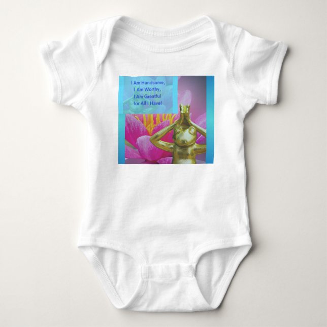 Body Para Bebê BuddhaToday 3.blu #2 BEBÊ BUDISTA (Frente)