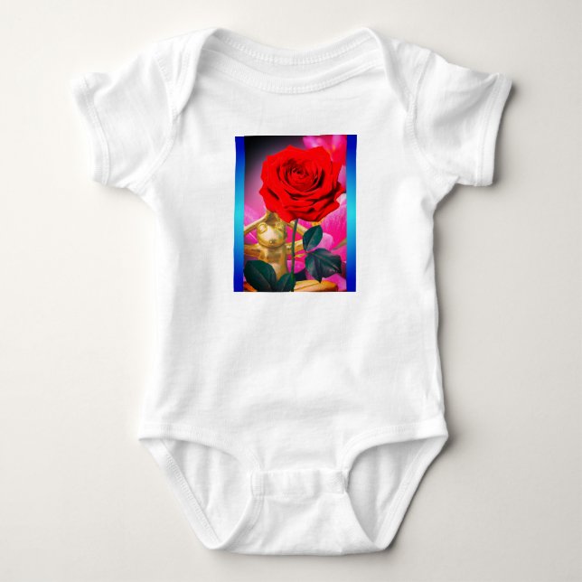 Body Para Bebê BuddhaToday 3.blu BUDDHA BEBÊ (Frente)