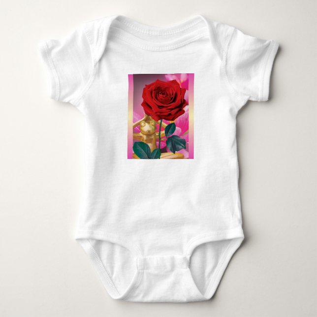 Body Para Bebê BuddhaToday 3.pnk BEBÊ BUDDHA (Frente)