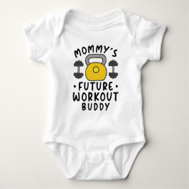 Body Para Bebê Buddy de Futuro Workout da mamãe - Hábito