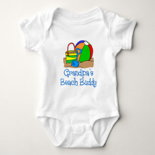 Body Para Bebê Buddy de Praia do Vovô