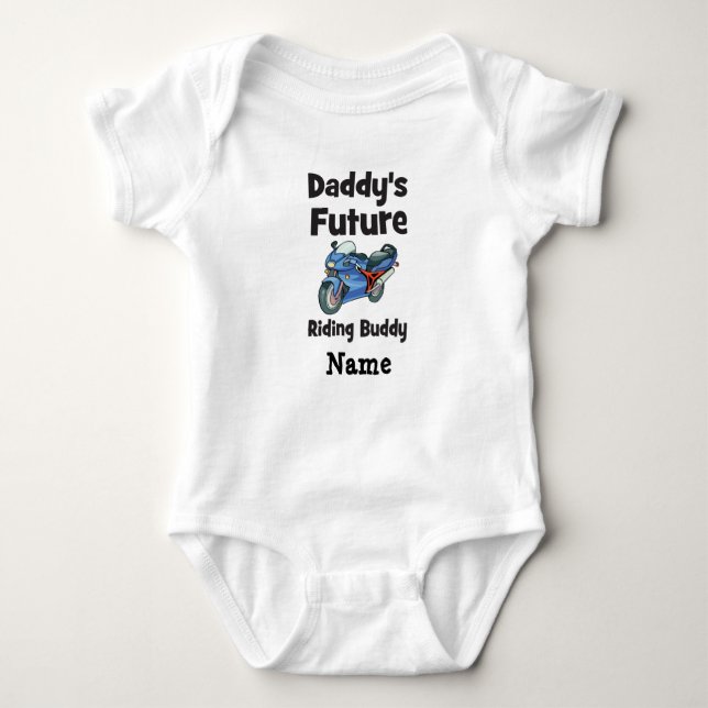 Body Para Bebê Buddy Futuro pai Ver1 (Frente)