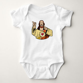 Body Para Bebê Buddy Jesus Baby One-Piece