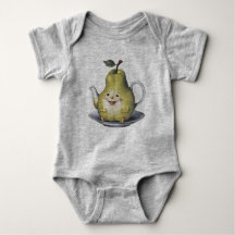 Bule de pera sorridente