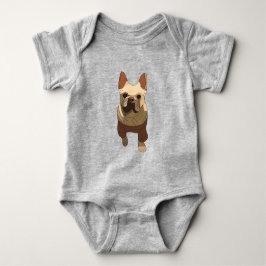 Body Para Bebê Bulldog Francês
