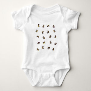 Body Para Bebê Bumble abelhas