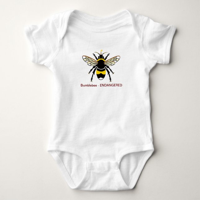 Body Para Bebê Bumble Bumble - Vida Selvagem - Natureza (Frente)