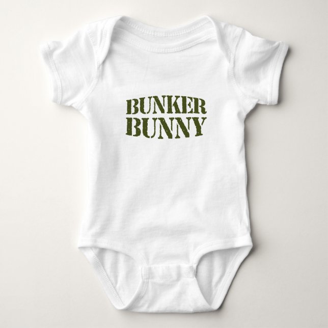 BODY PARA BEBÊ BUNKER BUNNY (Frente)