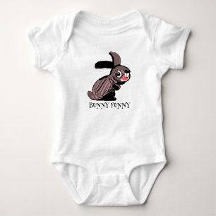 Body Para Bebê Bunny Funny