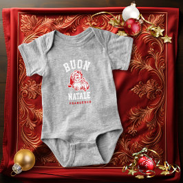 Body Para Bebê Buon Natale Vintage Papais noeis Baby Bodydress