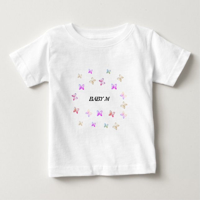 Body Para Bebê butterfly Baby,Baby Bodysuit (Frente)