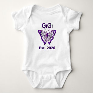 Body Para Bebê Butterfly Gigi "Est 2020"