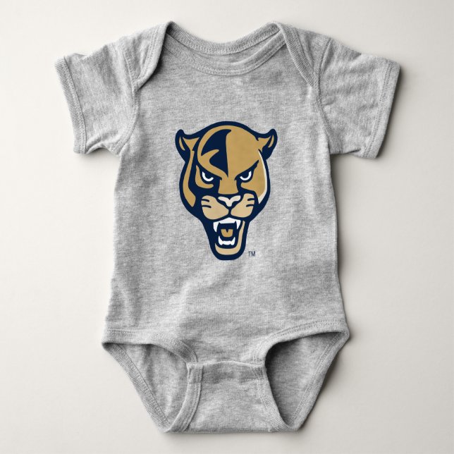 Body Para Bebê Cabeça de Pantera FIU (Frente)