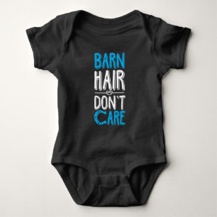 Body Para Bebê Cabelo de Pão não se importa com a Garota do Cav