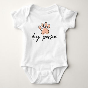 Body Para Bebê Cachorro Cachorro Pata Cura Bebê Bodyfato
