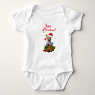 Body Para Bebê Cachorro Chihuahua Fofo Personalizável Natal Latin