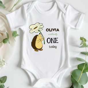 Body Para Bebê Cachorro com flor