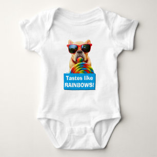 Body Para Bebê Cachorro Com Lollipop Grande