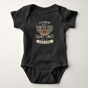 Body Para Bebê Cachorro do Retriever de Tolerância Duck da Nova