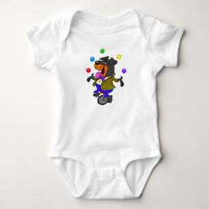 Body Para Bebê Cachorro Engraçado Circus Baby-T-Shirt