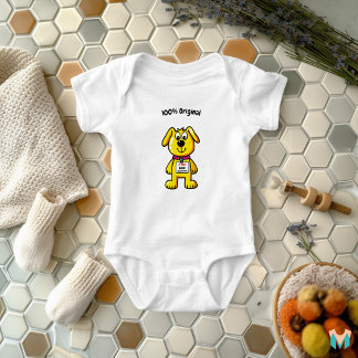 Body Para Bebê Cachorro Legal Personalizado com Nome e Placa de T